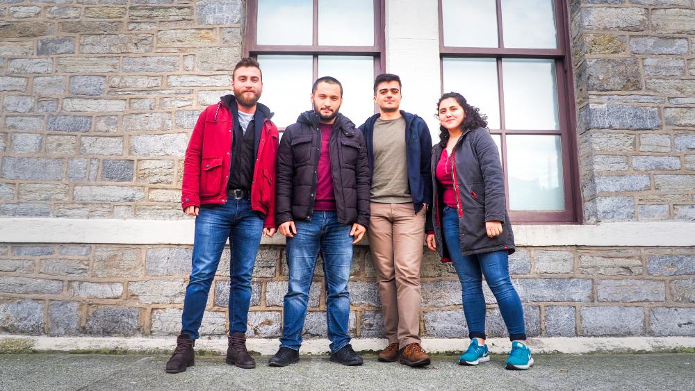 Boğaziçililerden enkaz altında canlı tespit eden İHA